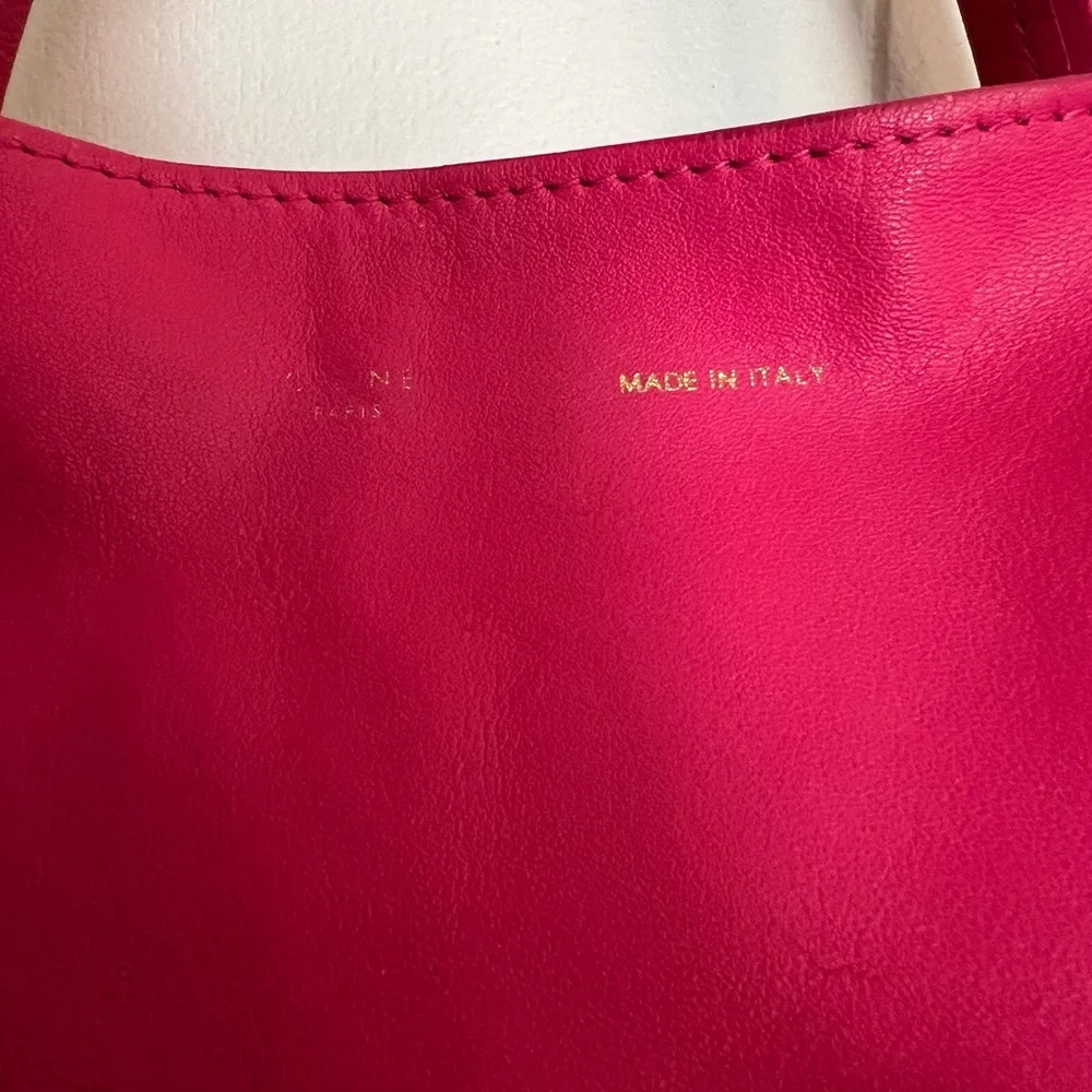 CELINE Horizontalkava Tote‎ Bag Pink Leather 100% authentic